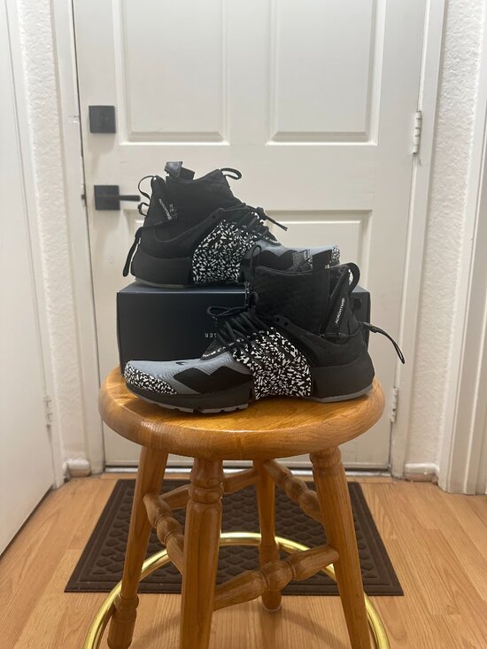 Nike Air Presto Mid x Acronym - Men\'s US Size 9 - Cool Grey - Like New main image 4